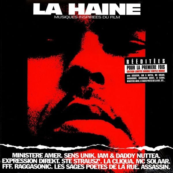 V.A. -  OST La Haine (DT: Hass) Red Vinyl Edition