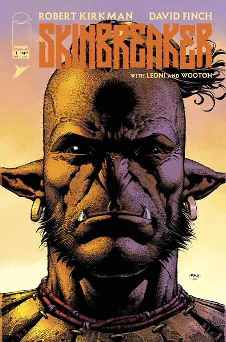 SKINBREAKER #1 CVR B DAVID FINCH PORTRAIT VAR
