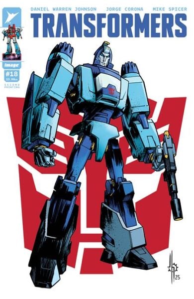 TRANSFORMERS #18 2ND PTG CVR B JASON HOWARD AUTOBOT VAR