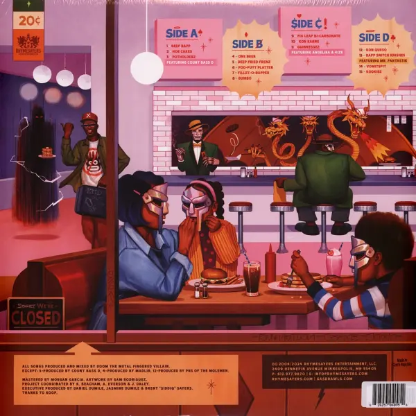 MF DOOM – MM..FOOD (20th Anniversary Exclusive Purple Vinyl Edition)