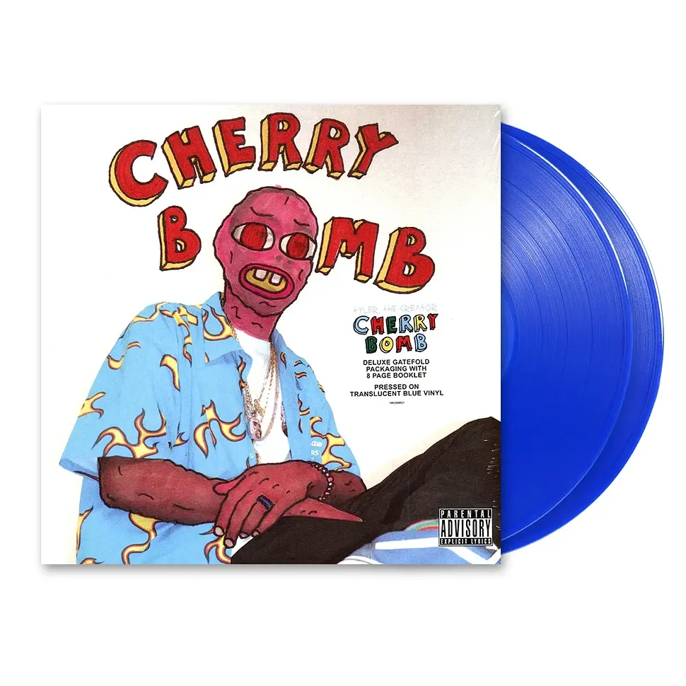 TYLER, THE CREATOR - CHERRY BOMB (Mask Cover Blue Vinyl Ed.)