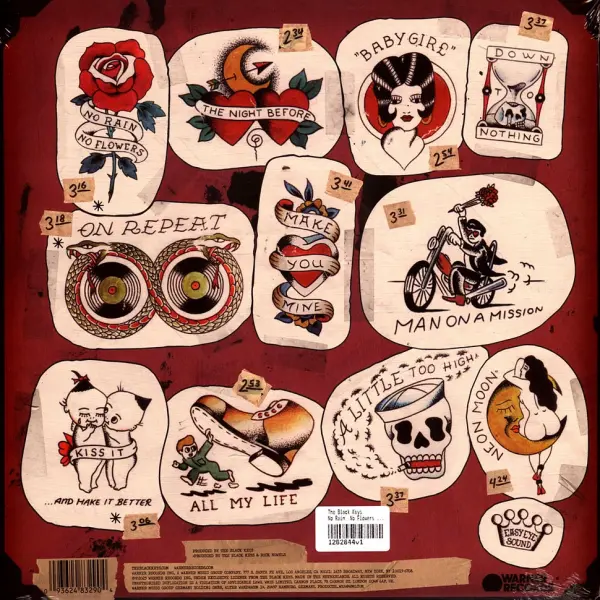 THE BLACK KEYS - NO RAIN NO FLOWERS |  Vinyl LP