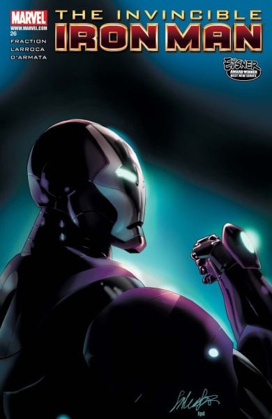INVINCIBLE IRON MAN #26 (2010) SALVADOR LARROCA COVER