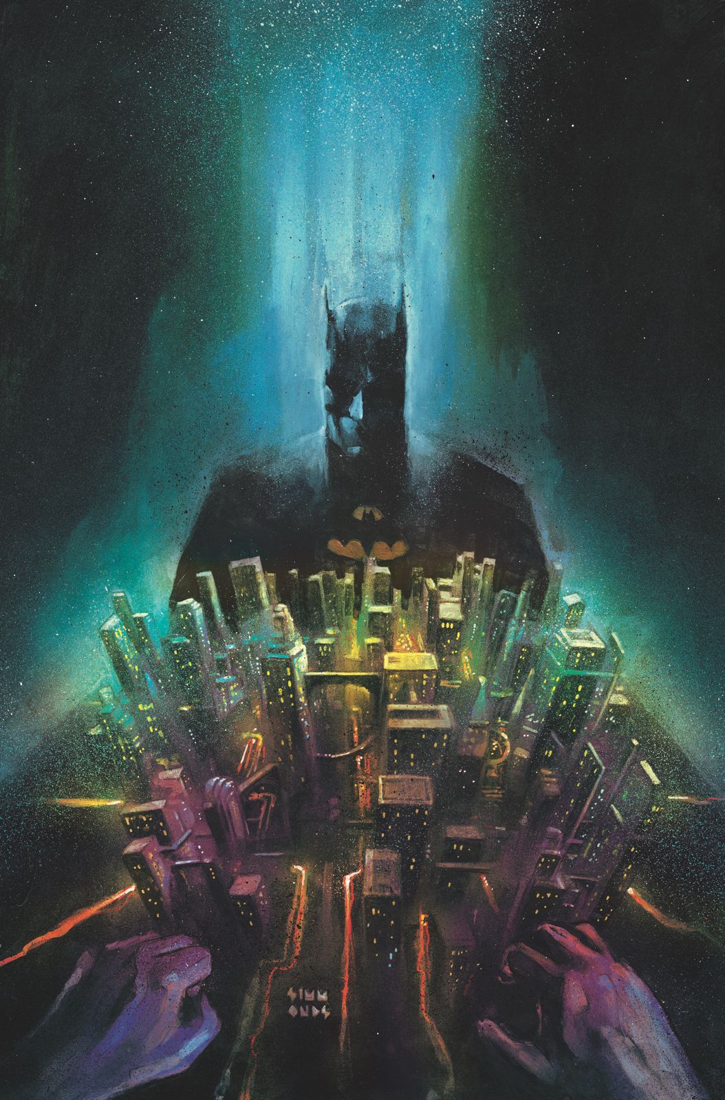BATMAN DARK PATTERNS #11 (OF 12) CVR B MARTIN SIMMONDS CARD STOCK VAR