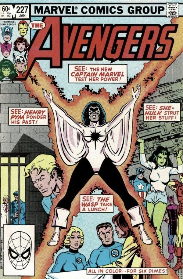 THE AVENGERS #227 - 1982 - VF-