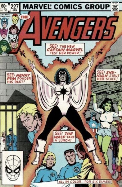 THE AVENGERS #227 - 1982 - VF-