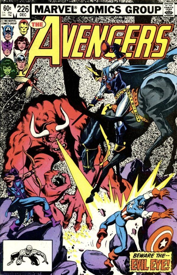 THE AVENGERS #226 - 1982 - VF+