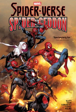 SPIDER-VERSE/SPIDER-GEDDON OMNIBUS OLIVER COIPEL COVER - PRE/ORDER