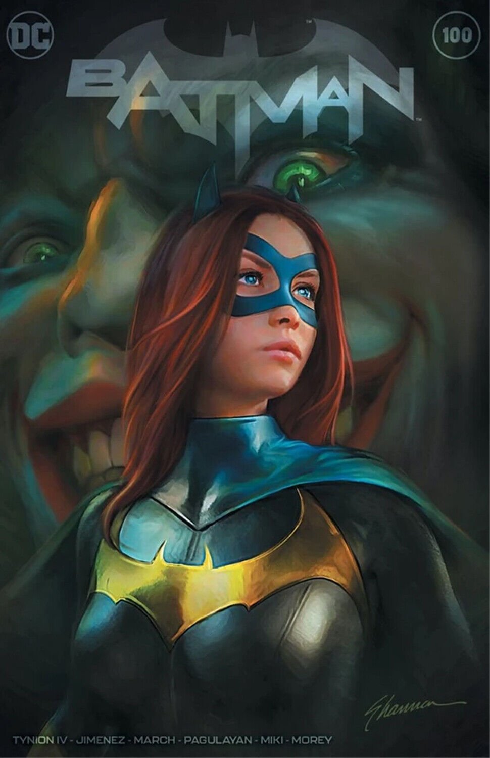 BATMAN #100 (SHANNON MAER EXCLUSIVE BATGIRL TRADE VARIANT)