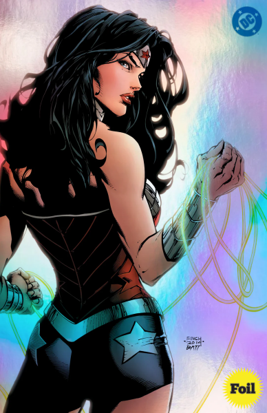 WONDER WOMAN #38 DAVID FINCH NYCC 2024 EXCL ''FOIL'' VARIANT