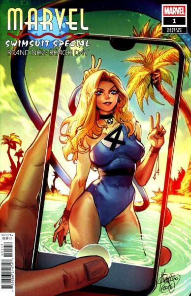 MARVEL SWIMSUIT SPECIAL: BRAND NEW BEACH DAY #1 MIRKA ANDOLFO 1:50 INCENTIVE