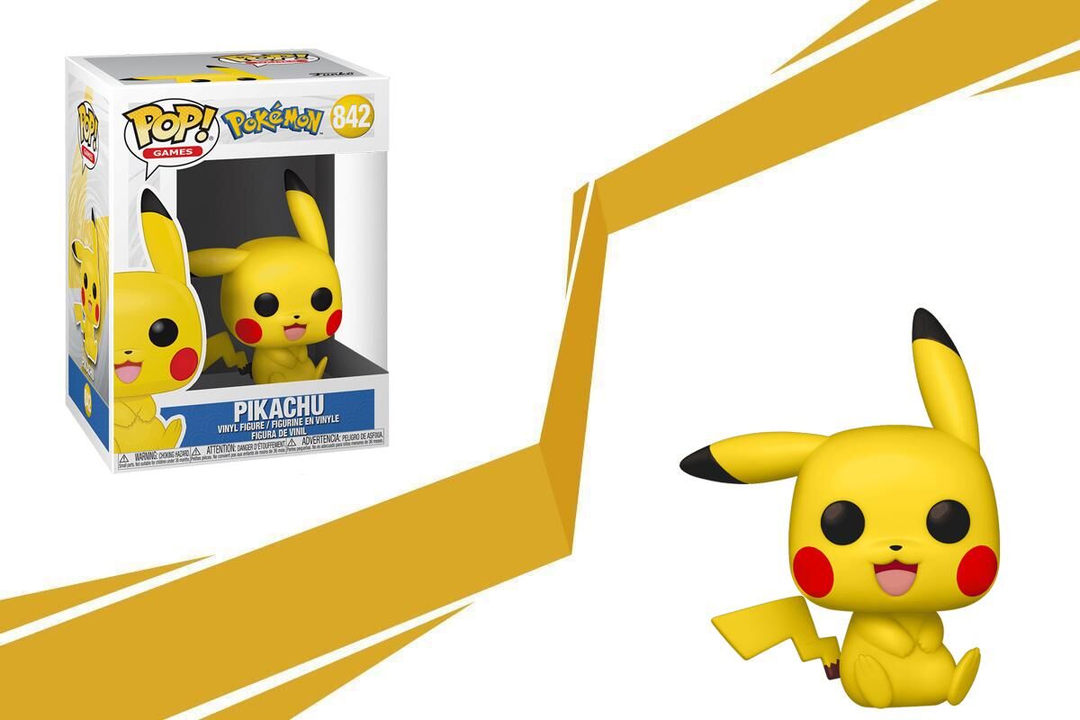 FUNKO POP / POKEMON PIKACHU SITTING POP FIGURE