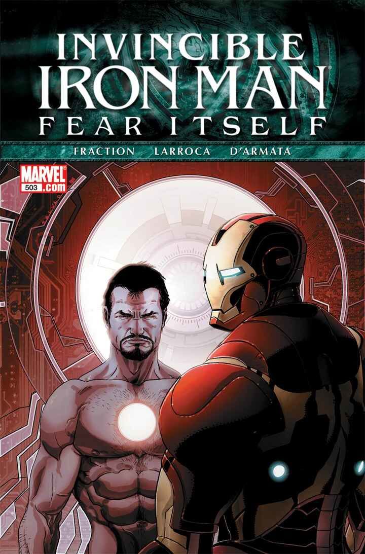 INVINCIBLE IRON MAN #503 (2011) SALVADOR LARROCA COVER