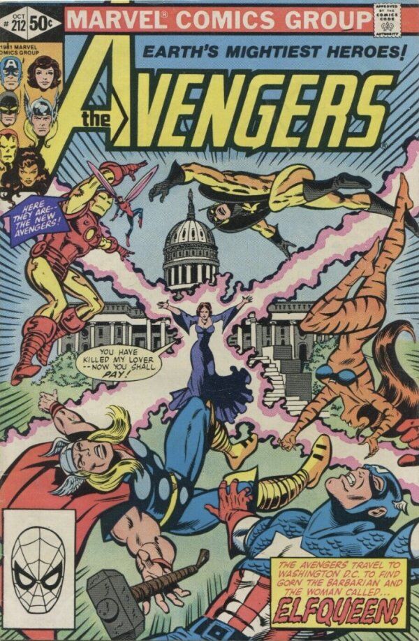 THE AVENGERS #212 - 1981
