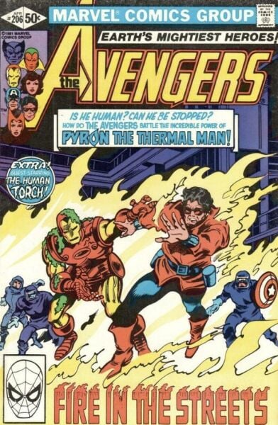 THE AVENGERS #206 - 1981