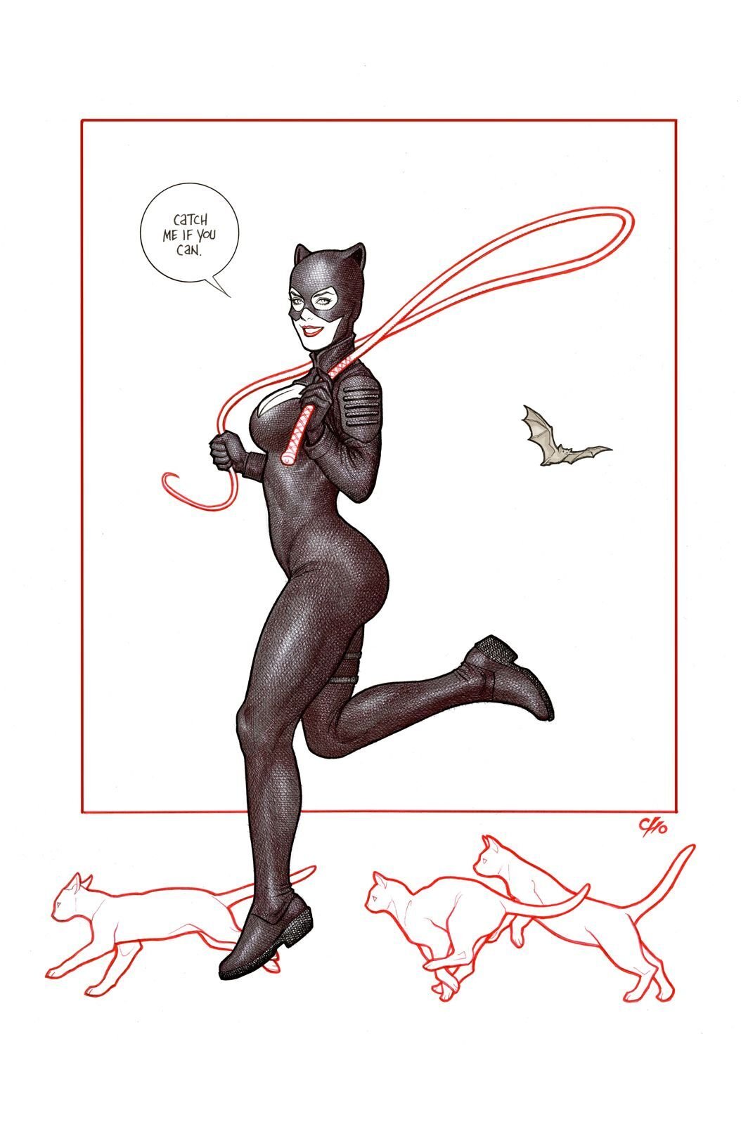 CATWOMAN #80 CVR B FRANK CHO CARD STOCK VAR