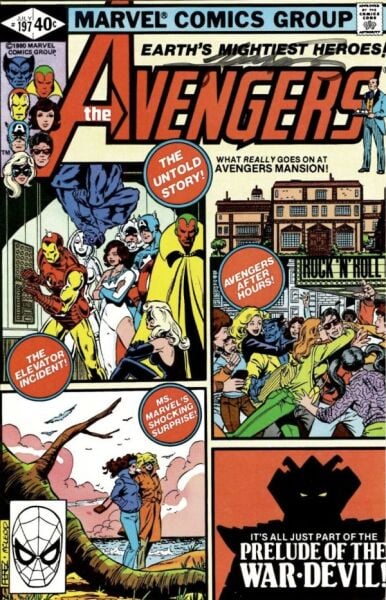 THE AVENGERS #197 - 1980
