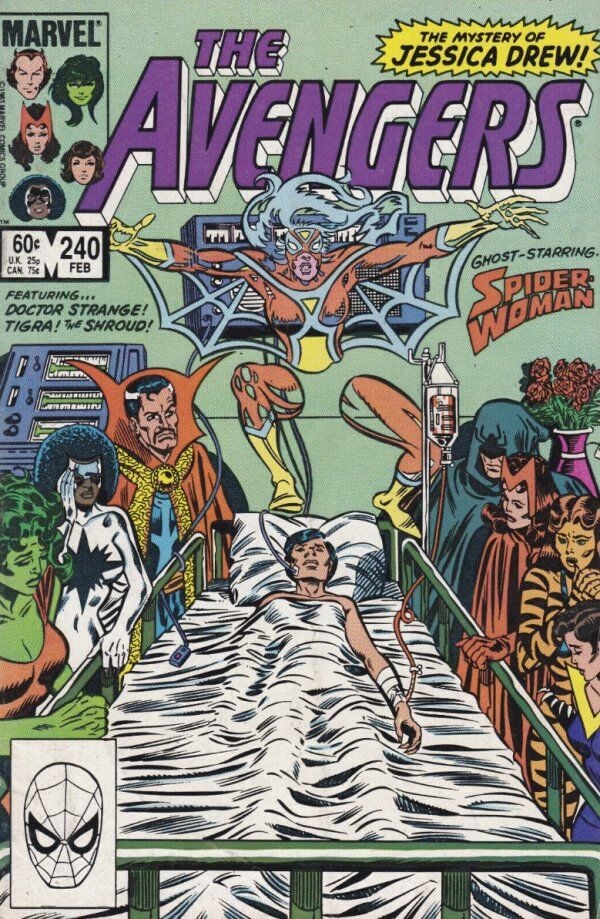 THE AVENGERS (1963) #240 MARVEL COMICS RAW COMIC BOOK