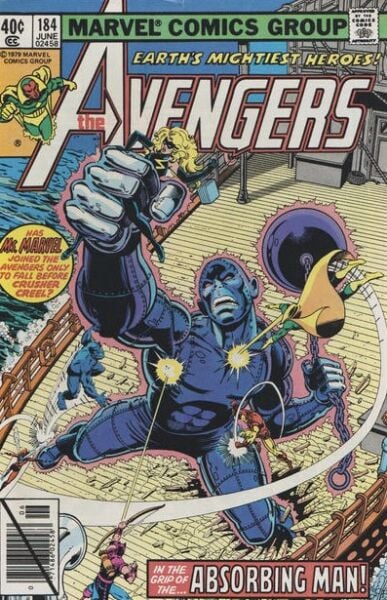 THE AVENGERS (1963) #184 - 1979 - NEWSSTAND EDITION
