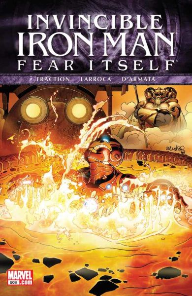 INVINCIBLE IRON MAN #508 (2011) SALVADOR LARROCA COVER