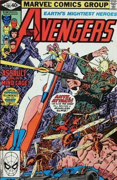 THE AVENGERS (1963) #195 - 1980 - VF+