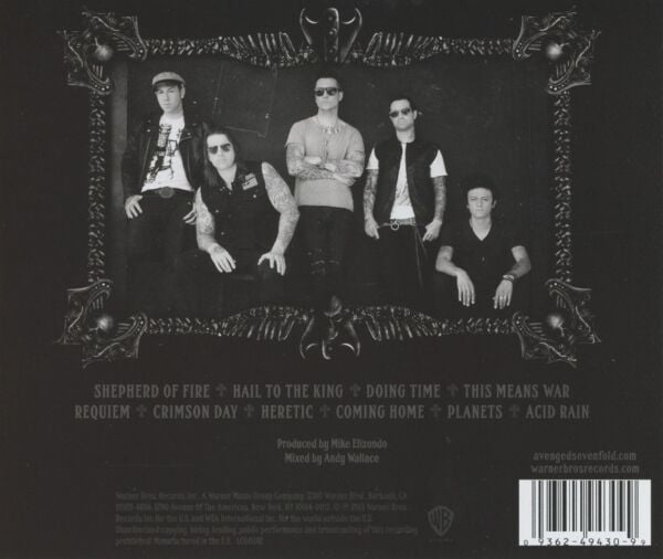 AVENGED SEVENFOLD - HAIL TO THE KING CD EDITION