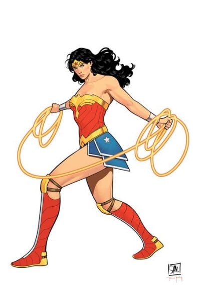 WONDER WOMAN #31 CVR G DANIEL SAMPERE CORNER BOX SPOT FOIL VAR - PRE-ORDER