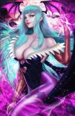 Darkstalkers #1 Morrigan Ariel Diaz Exclusive Variant + CoA + Mylar