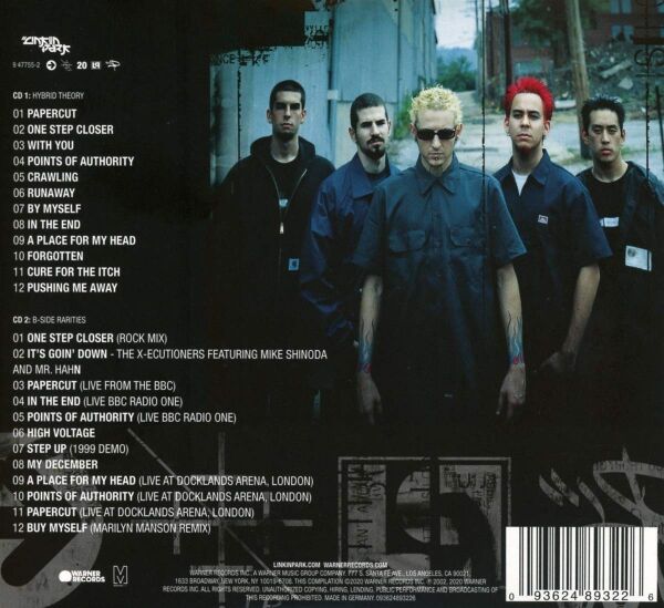 LINKIN PARK - HYBRID THEORY 20TH ANNIVERSARY DELUXE CD EDITION