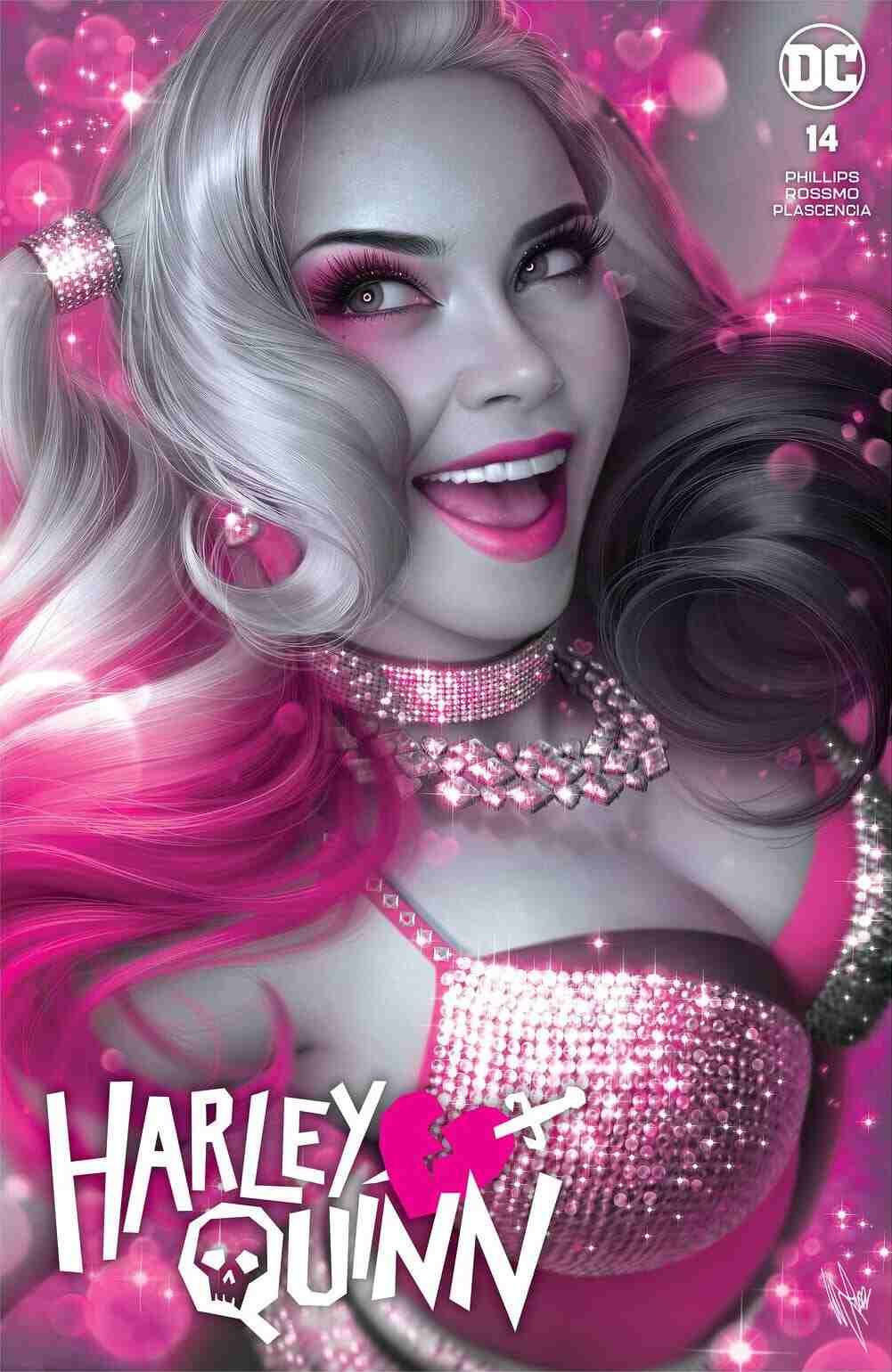 Harley Quinn #14 Warren Louw Exclusive Cover Trade Dress