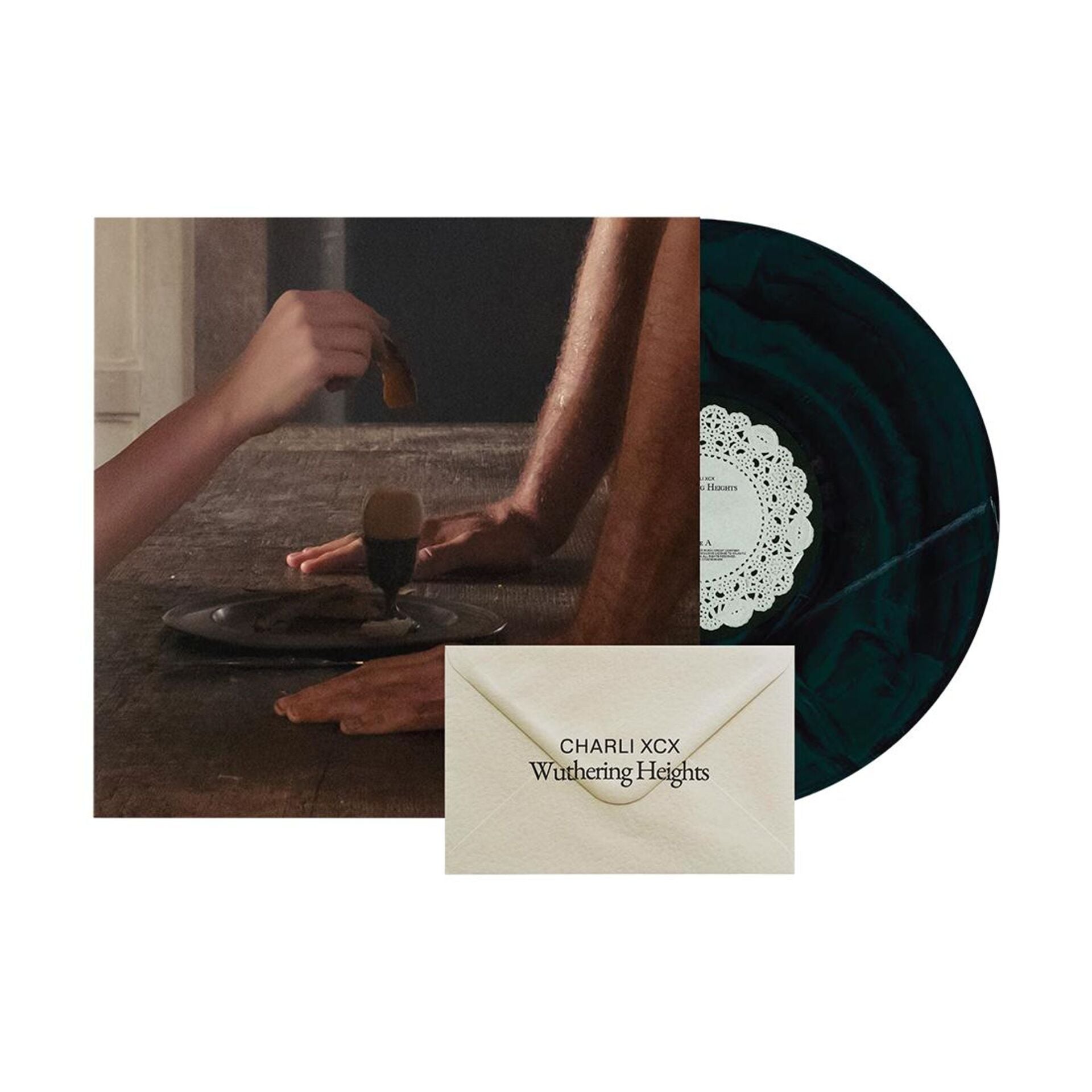 CHARLI XCX - WUTHERING HEIGHTS BLACK & DARK GREEN MARBLE VINYL EDITION
