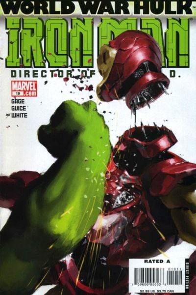 IRON MAN #19 (2006) GERALD PAREL COVER