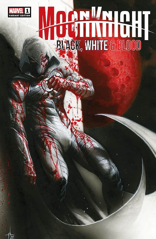 Moon Knight: Black, White & Red #1 Gabriele Dell Otto Exclusive Variant Trade Dress