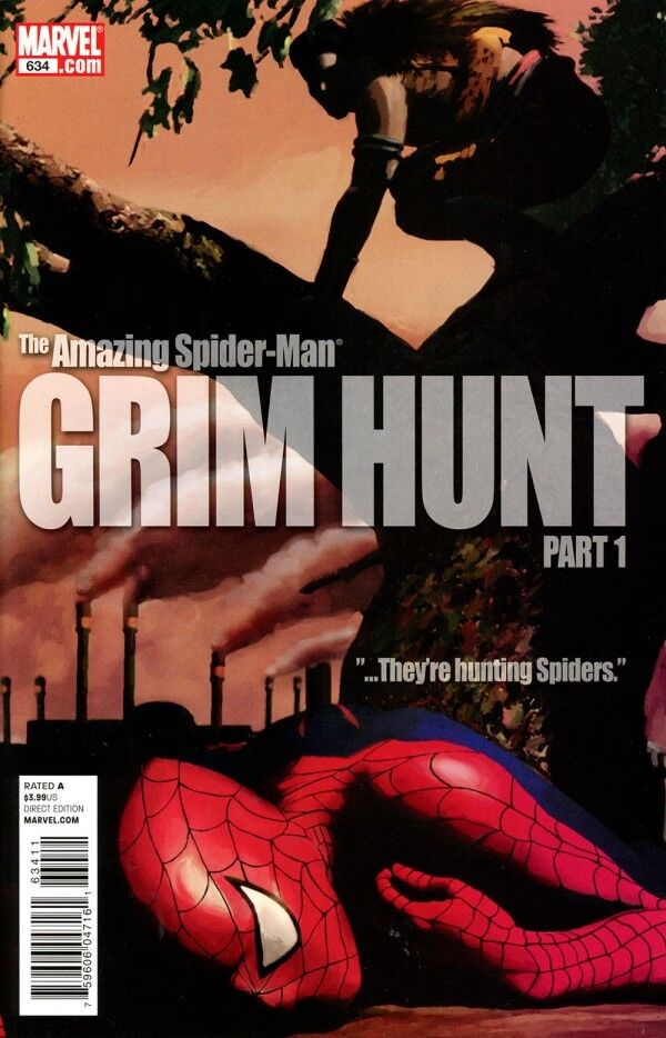 THE AMAZING SPIDER-MAN #634 MIKE FLYES VARIANT - 2010