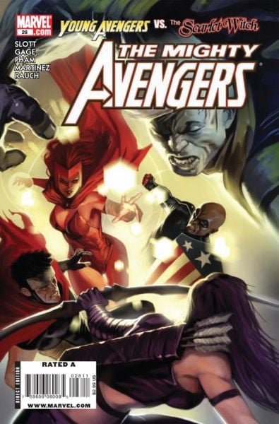 MIGHTY AVENGERS #28 (2009) MARKO DJURDJEVIC COVER