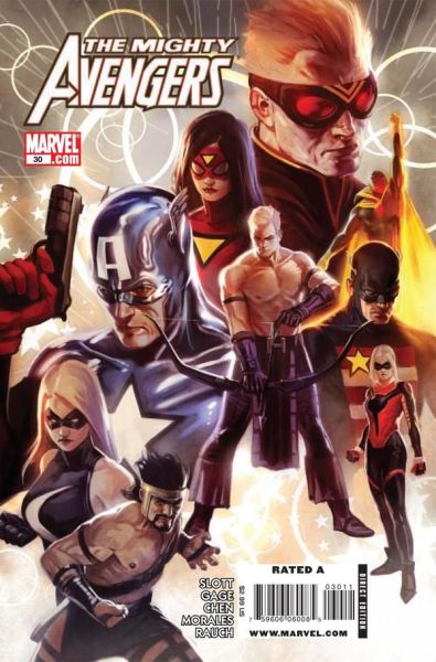 MIGHTY AVENGERS #30 (2009) MARKO DJURDJEVIC COVER
