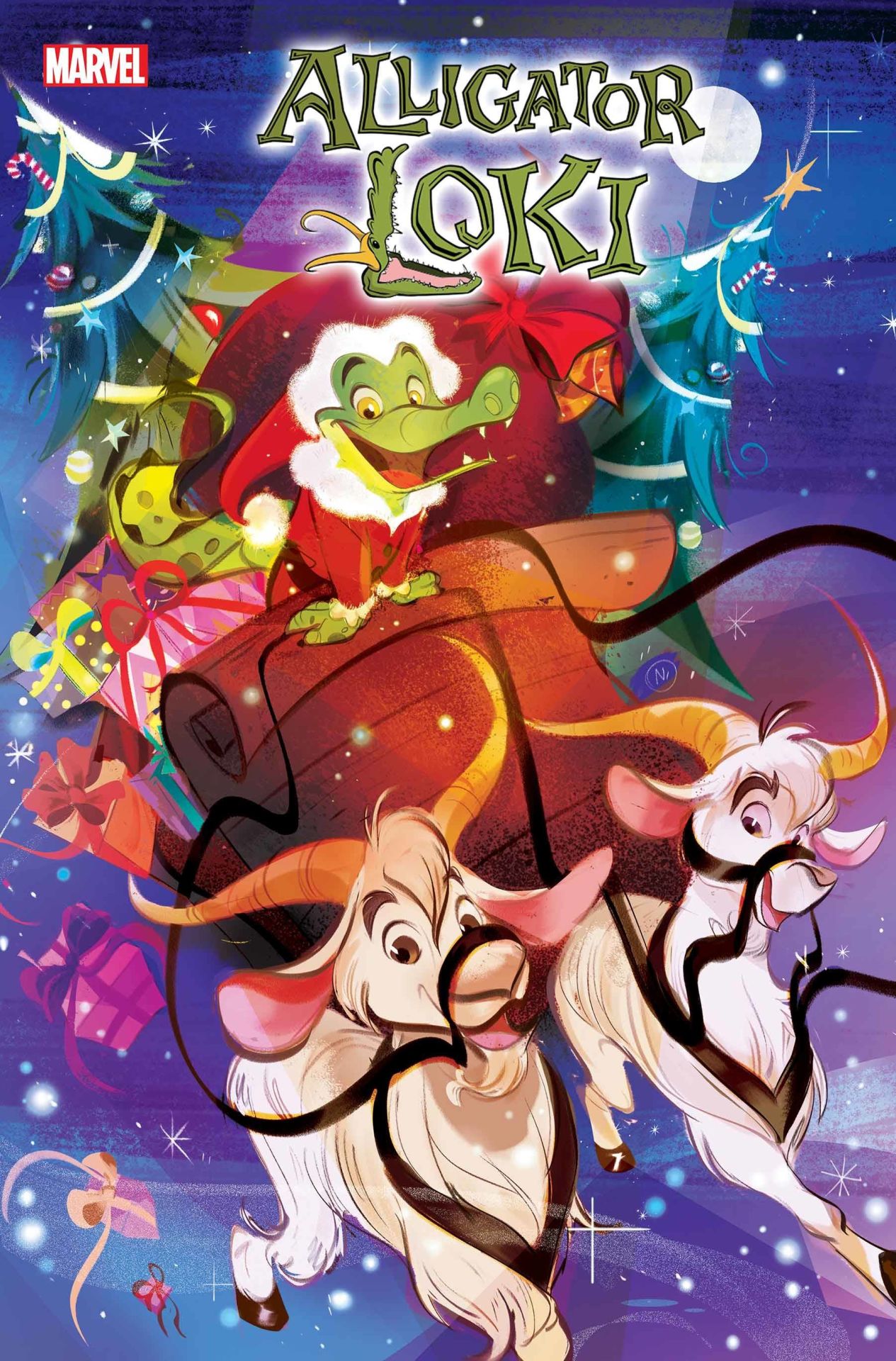 ALLIGATOR LOKI HOLIDAY SPECIAL #1 NICOLETTA BALDARI VAR