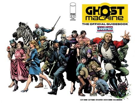 GHOST MACHINE THE OFFICIAL GUIDEBOOK #2 (OF 5) CVR A GARY FRANK & BRAD ANDERSON WRAPAROUND- PRE-ORDER