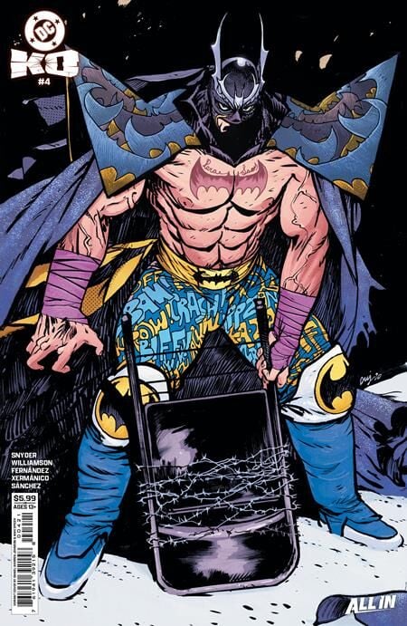 DC K.O. #4 (OF 5) CVR B DANIEL WARREN JOHNSON CARD STOCK VAR