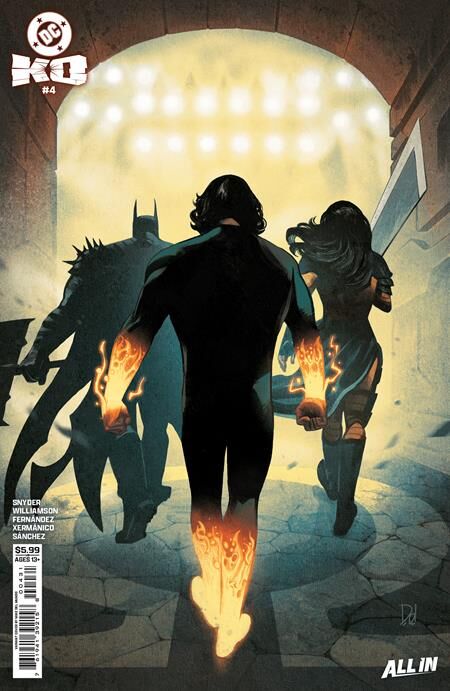DC K.O. #4 (OF 5) CVR C MIKE DEL MUNDO CARD STOCK VAR