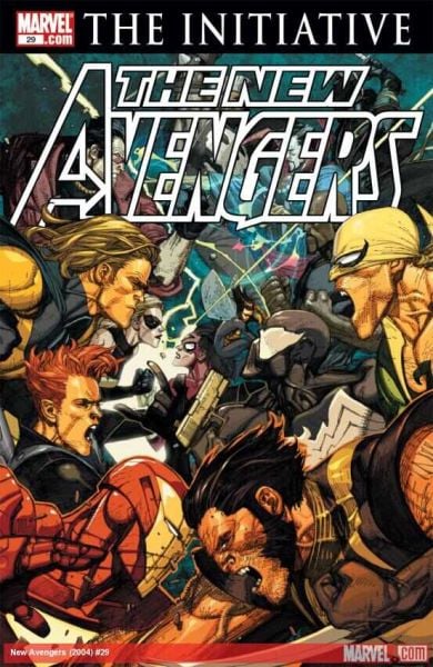 NEW AVENGERS #29 (2007) LEINIL YU COVER