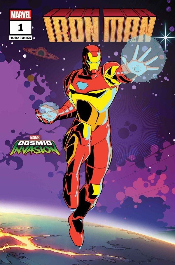 IRON MAN #1 MARVEL COSMIC INVASION VARIANT