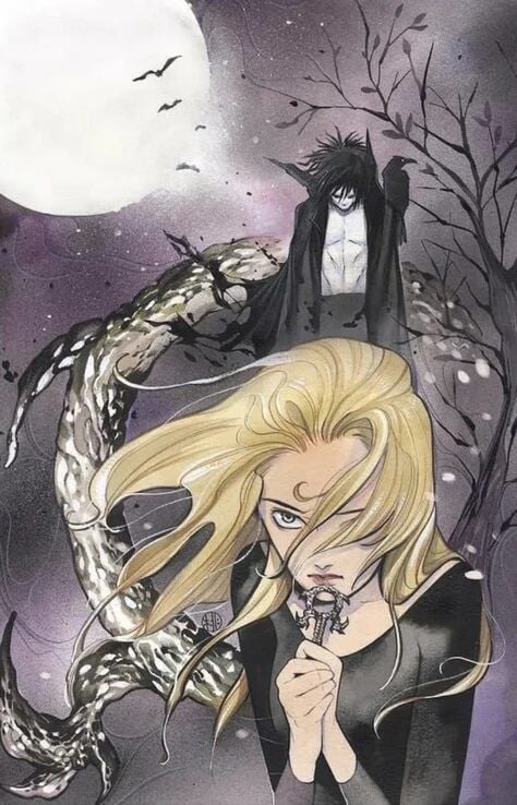 Locke & Key / The Sandman Universe: Hell & Gone #1 Scorpion Comics Peach Momoko Variant