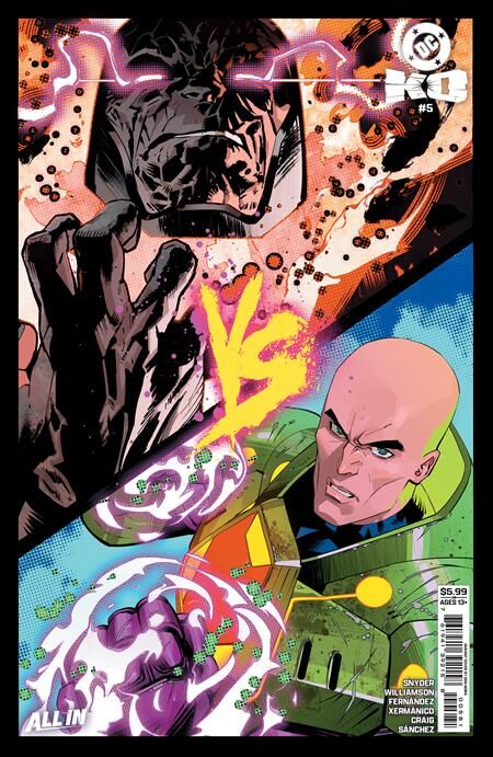 DC K.O. #5 (OF 5) CVR G DAN MORA BRACKET CARD STOCK VAR