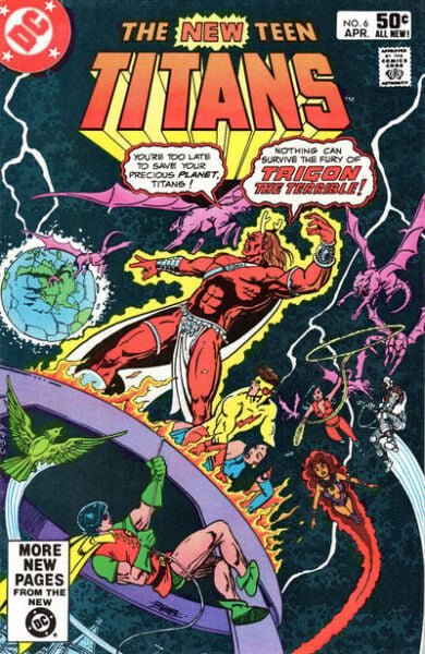 THE NEW TEEN TITANS #6 - 1981