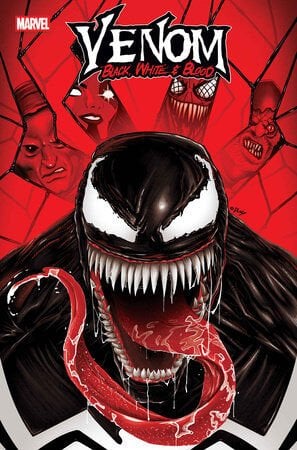 VENOM: BLACK, WHITE & BLOOD #1 DOALY VARIANT 1:25