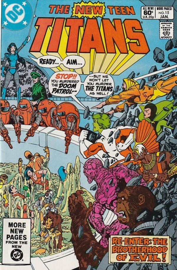 THE NEW TEEN TITANS #15 - 1981