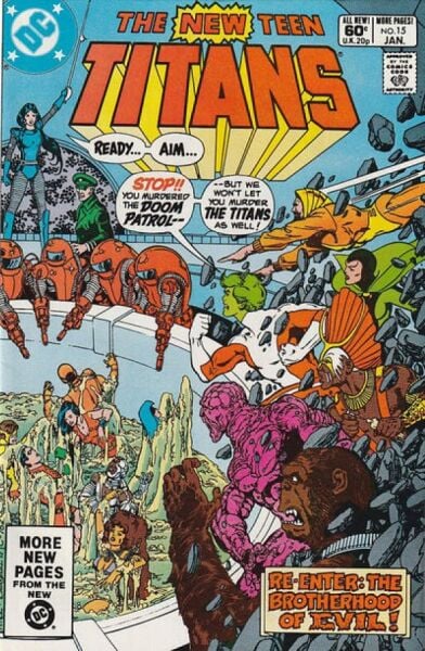 THE NEW TEEN TITANS #15 - 1981