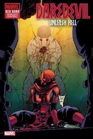 DAREDEVIL UNLEASH HELL RED BAND #1 (OF 5) TAN VAR (BAG)