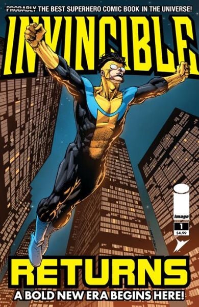 INVINCIBLE RETURNS FACSIMILE EDITION #1 CVR A DAVID FINCH & FCO PLASCENCIA